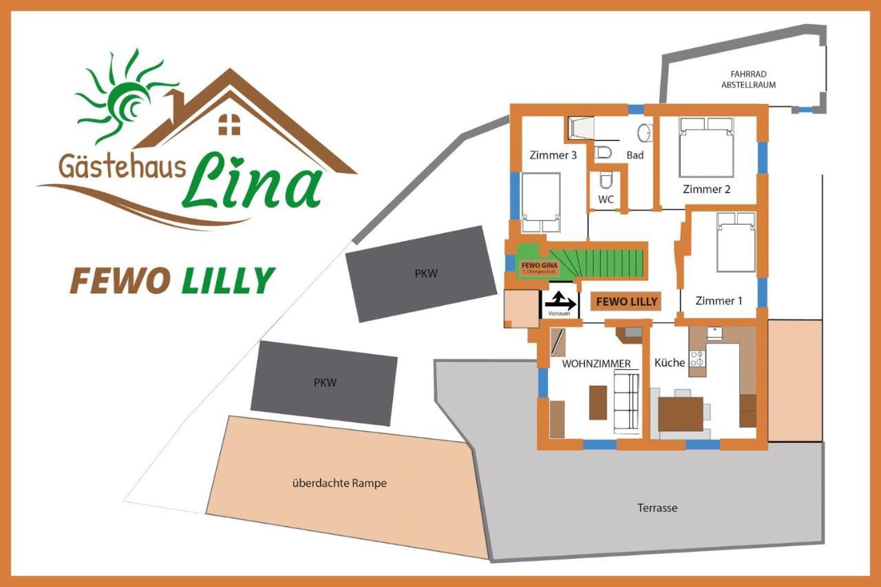 티어제 Gaestehaus Lina 아파트 외부 사진